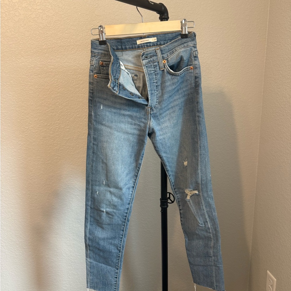 Levi’s Wedge Skinny Women’s Jeans Light Blue